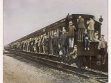 Rail Strike Photographic Print