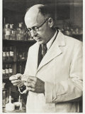 Leopold Stephen Ruzicka Swiss Chemist Born in Croatia Lámina fotográfica