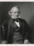 Richard Cobden English Politician and Economist Fotografisk tryk