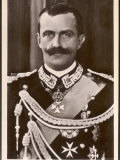 Vittorio Emanuele III King of Italy and Albania Lámina fotográfica