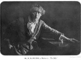 Harry Brodribb Irving English Actor-Manager as Mathias in "The Bells" Photographie