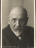 Luigi Pirandello Italian Novelist Dramatist and Lecturer Photographic Print