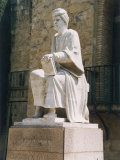 Ibn Rushd, known in the West as Averroes, Spanish-Islamic Philospher Fotografická reprodukce Ibn Rushd, known in the West as Averroes, Spanish-Islamic Philospher Fotografická reprodukce