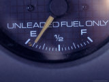 Gas gauge running on empty Lámina fotográfica por Carol & Mike Werner