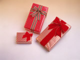 Still Life of Christmas Presents Photographic Print by Kadir Kir