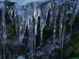 Ice on Rocks, Blue Ridge Parkway, NC Photographie par Jim Schwabel
