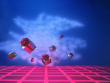 Floating Packages Photographic Print by Daniel Fort