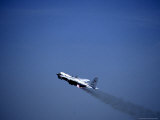 Military Cargo Plane Lifting Off Photographic Print by Rob Garbarini