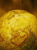 World Globe Showing No America Photographic Print by Ellen Kamp