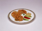 Scallion Pancakes Lámina fotográfica por Peter Johansky