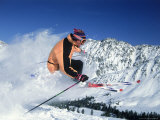 Skiing at Arapahoe Basin, CO Photographic Print by Bob Winsett
