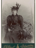 Smart Young Woman 1890s Photographic Print