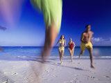 Running on the Beach Photographie par Peter Langone