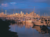 Elliot Bay Marina, Sunset, WA Photographic Print by Jim Corwin