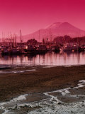 Crescent Harbor and Mt. Verstovia Photographic Print by Ernest Manewal