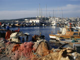 Harbor at Canakkale, Turkey Photographic Print by Michele Burgess