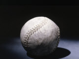 Light Shining on a Baseball Photographic Print by Robin Allen