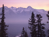 Sunrise, Banff, Alberta, Canada Photographic Print by Keith Levit
