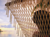 Woman on Hammock, Ari Atoll, Maldives Photographic Print by Angelo Cavalli