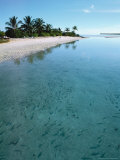 Ari Atoll, White Sands Island and Resort Photographic Print by Angelo Cavalli