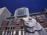 The Green Building, Charlotte Photographic Print by Walter Bibikow