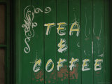 Tea and Coffee Sign, London, England Lámina fotográfica por Keith Levit