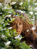 Woman Among Flowering Tree Photographic Print by Elisa Cicinelli