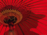 Asian Umbrella with Shadow Lámina fotográfica por Fogstock Llc