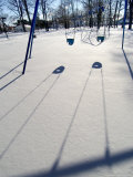 Swings Among Snow Photographie par Dennis Macdonald
