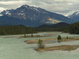 Maligne River and Rocky Mountiains, Jasper National Park, Canada Lámina fotográfica por Keith Levit Maligne River and Rocky Mountiains, Jasper National Park, Canada Lámina fotográfica por Keith Levit