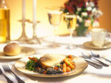 Dinner for One, Chicken Dish Photographic Print by Tim Lynch