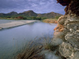 Estuary of Fango River, La Corse, France Photographic Print by Olaf Broders