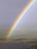 Rainbow Over Loch, Outer Hebrides, Scotland Photographic Print by Mark Hamblin