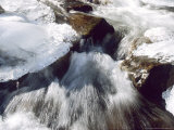 Frozen River, Alsace, France Photographie par Philippe Henry