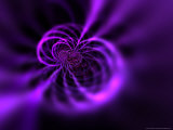 Futuristic Purple Design Fotografie-Druck von Albert Klein