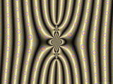 Abstract Design on Spotted Background Photographic Print by Albert Klein