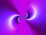 Abstract Fractal Pattern in Purple Photographie par Albert Klein
