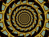 Abstract Circular Fractal Design Photographic Print by Albert Klein