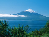 Osorno Volcano and All Saints Lake, Chile Photographic Print by Mary Plage