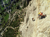 Mountaineering, 400M Vallee De La Vallouise Photographic Print by Philippe Poulet
