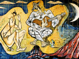 Mural at an Old Closed Down Theatre, Mozambique Photographie par Ariadne Van Zandbergen