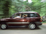Vehicle with Mountain Bikes, Oregon, USA Lámina fotográfica por Roy Toft