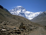 Mountain Landscape, Tibet Posters by Michael Brown