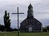Wooden Church, Chile Affiches par Michael Brown