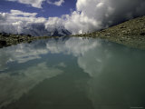 Climbing by Lake, Switzerland Posters par Michael Brown
