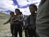 Tibetanchildren Posters par Michael Brown