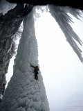 Ice Climbing, USA Prints by Michael Brown