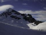 Mountaineering on Mt. Aspiring, New Zealand Posters par David D'angelo