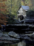 Old Mill in Fall, USA Affiches par Michael Brown