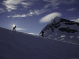 Mountaineering on Mt. Aspiring, New Zealand Prints by David D'angelo